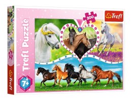 TREFL 13248 Puzzle ''200'' Piękne konie